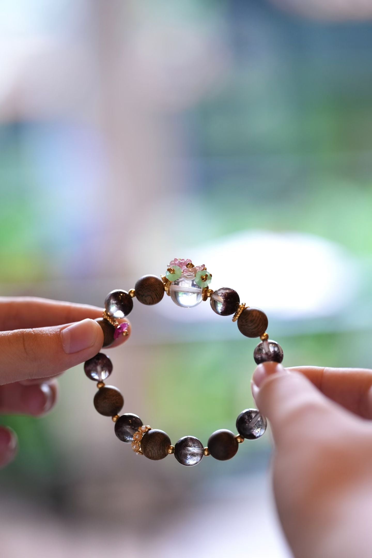 👑The Treasure Basin|Agarwood Crystal "Duobao" Bracelet💍