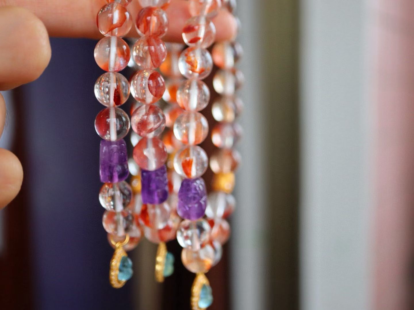 🌹 Fire Energy|Natural Red Aventurine Bracelet |Warm and Elegant