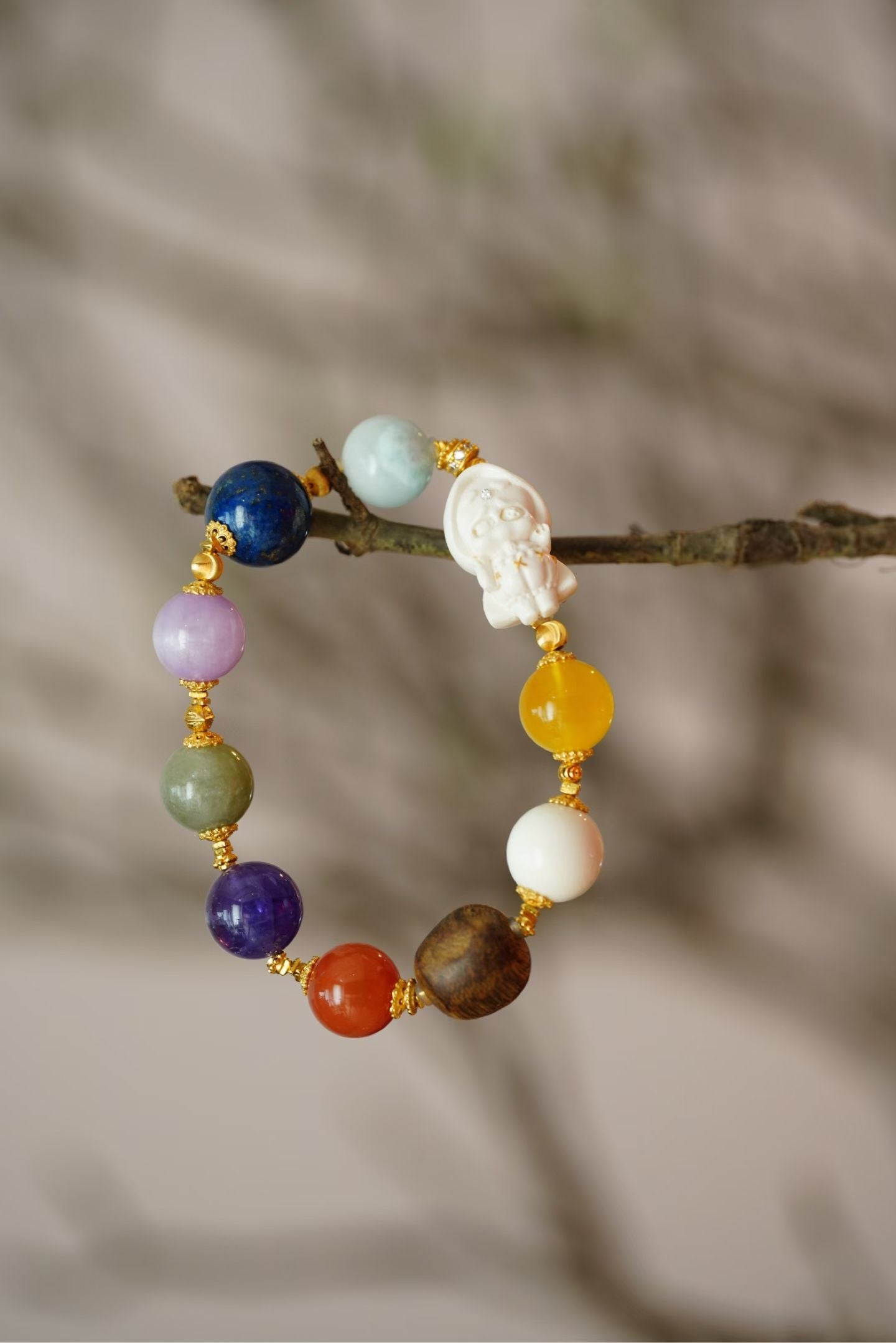 "Dull Buddy" Treasure Bracelet|Mammoth Ivory🔮