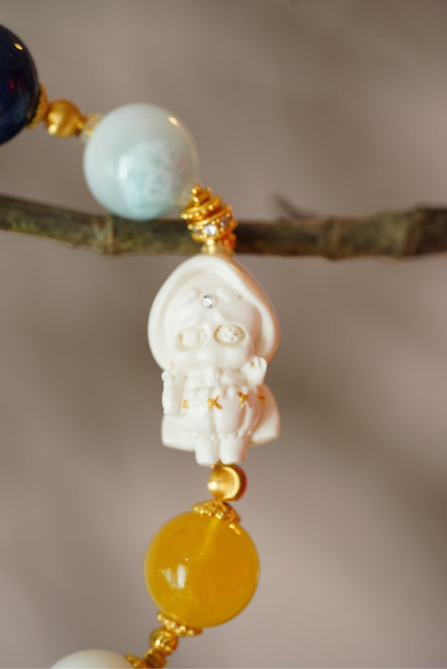 "Dull Buddy" Treasure Bracelet|Mammoth Ivory🔮